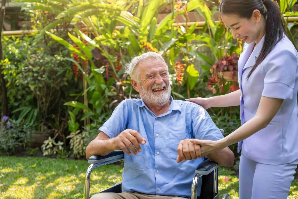 Elderly homecare service as part of Ubud medical assistance by Nawadipa Medical Care